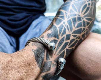 Herren Armband, Herren Geschenk, Armbänder für Männer, Silber Manschette Armband, Mann Geschenk, Freund Geschenk, Geschenk für Papa, Geschenk für ihn, Geschenk für Männer