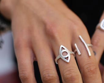 Bague mauvais œil Bijoux mauvais œil Bijoux grecs Bague mauvais œil Bague de protection mauvais œil Bague mauvais œil en or Bague argent mauvais œil