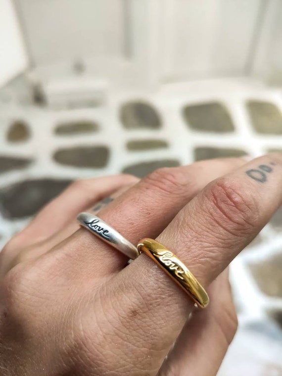 Opal flower ring | Rebekajewelry