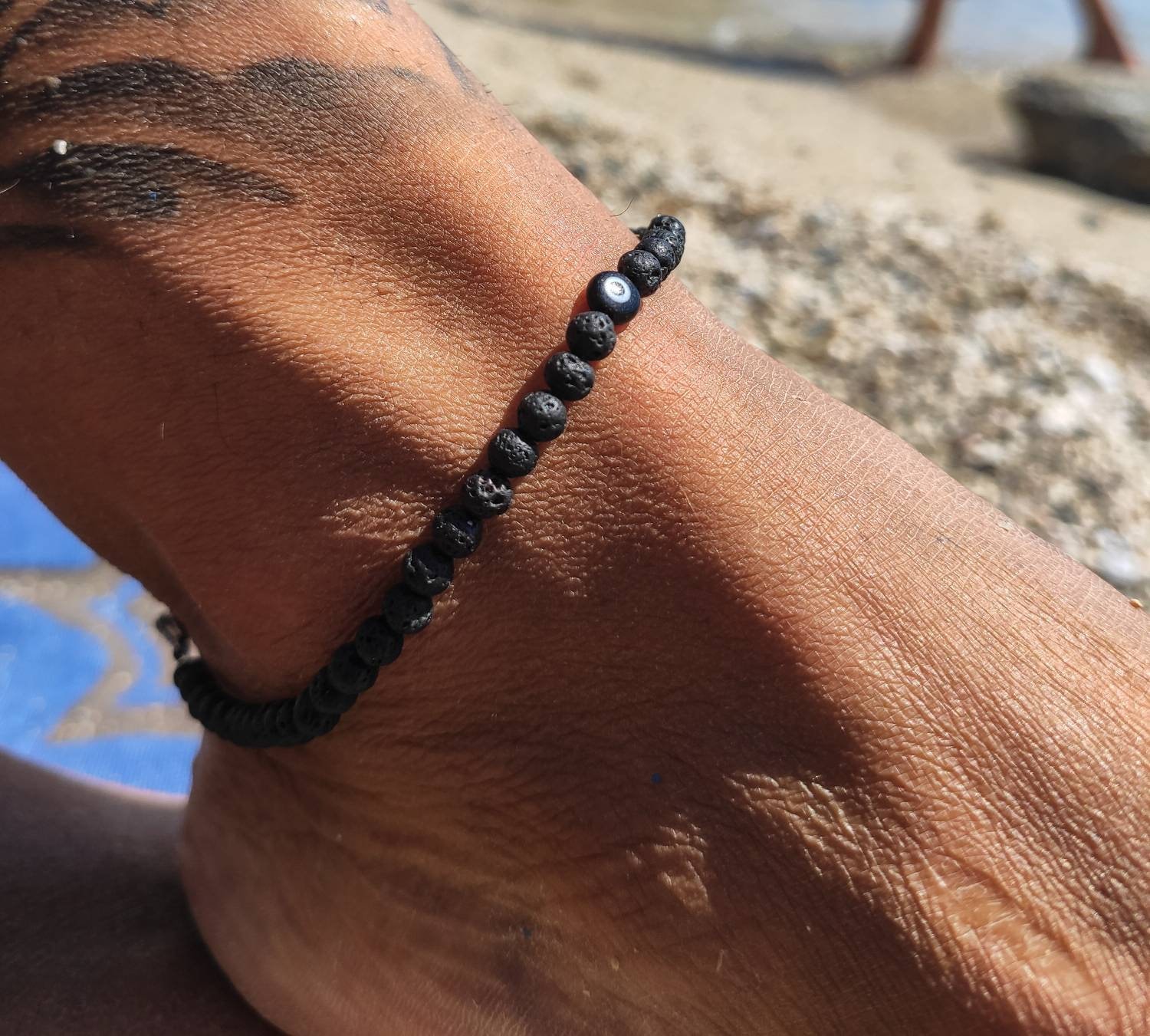 Amazon.com: Black Tourmaline String Anklet for Women Men Teen - Ankle  Bracelet Protection Surfer Cord Waterproof Adjustable Minimalist Jewelry  Unisex Beach Summer Bead Accessories: Clothing, Shoes & Jewelry