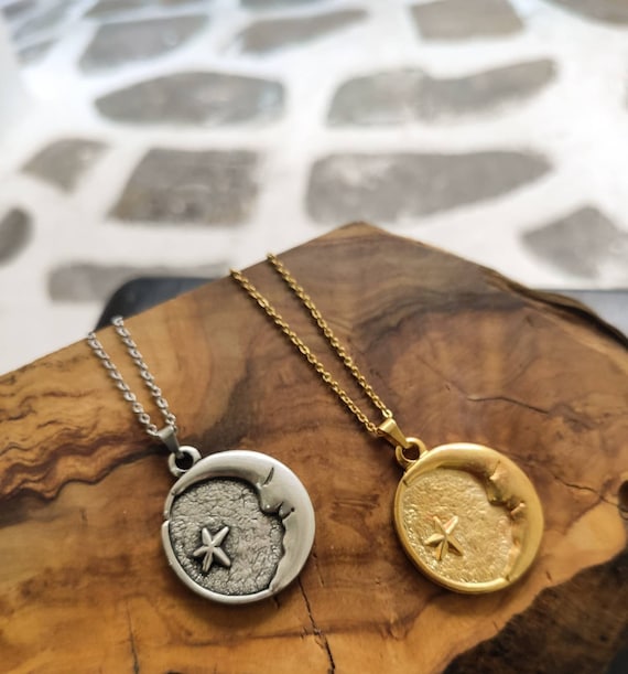 Moon Phase Necklace Dark Souls Necklace 