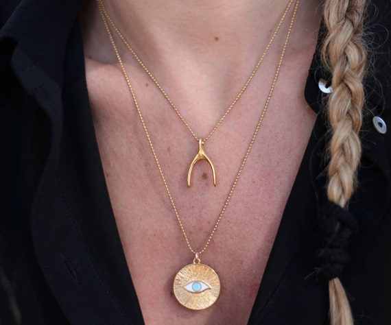 Lucky hotsell bone necklace