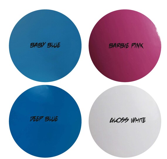 Gloss Mid Blue Universal Car Sun Strip Performance Blue