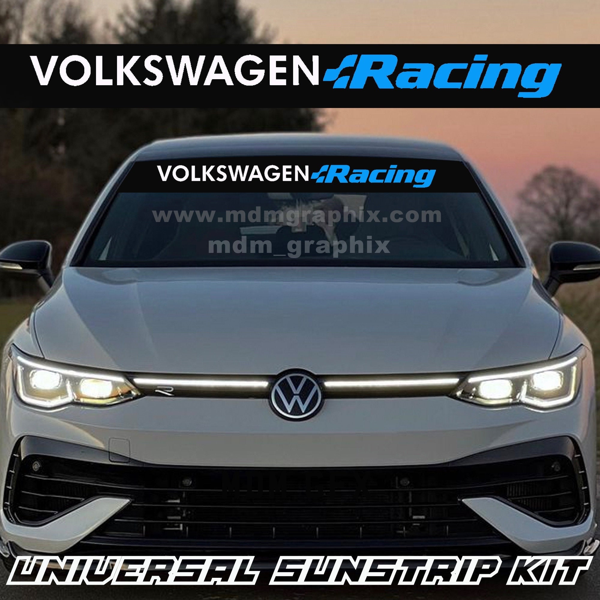 Volkswagen Car Decal -  UK