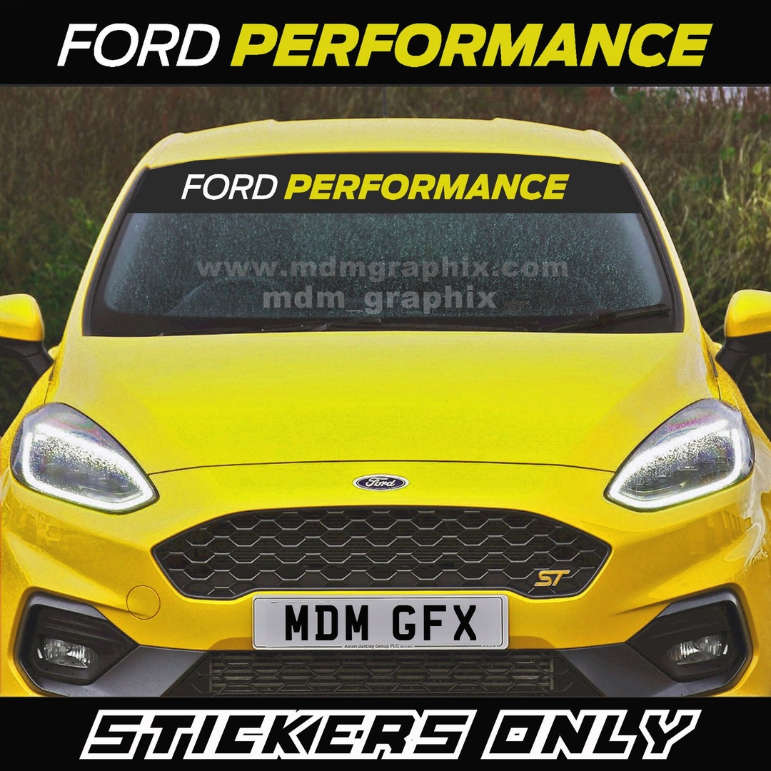 Ford Performance Universal Decal Banner Will Fit All Ford Models Etsy UK