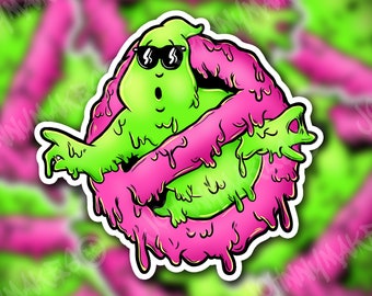 Logoshirt Maglietta Ghostbusters Per Bambini | Cotone Bio | Logo Slime | Design Originale Su Licenza