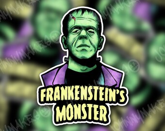 Frankenstein's Monster  (Universal Monsters) Sticker or Magnet
