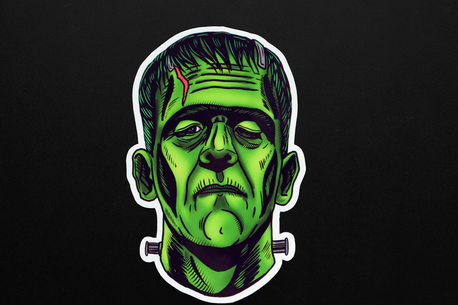 Frankenstein Sticker Universal Monsters | Etsy