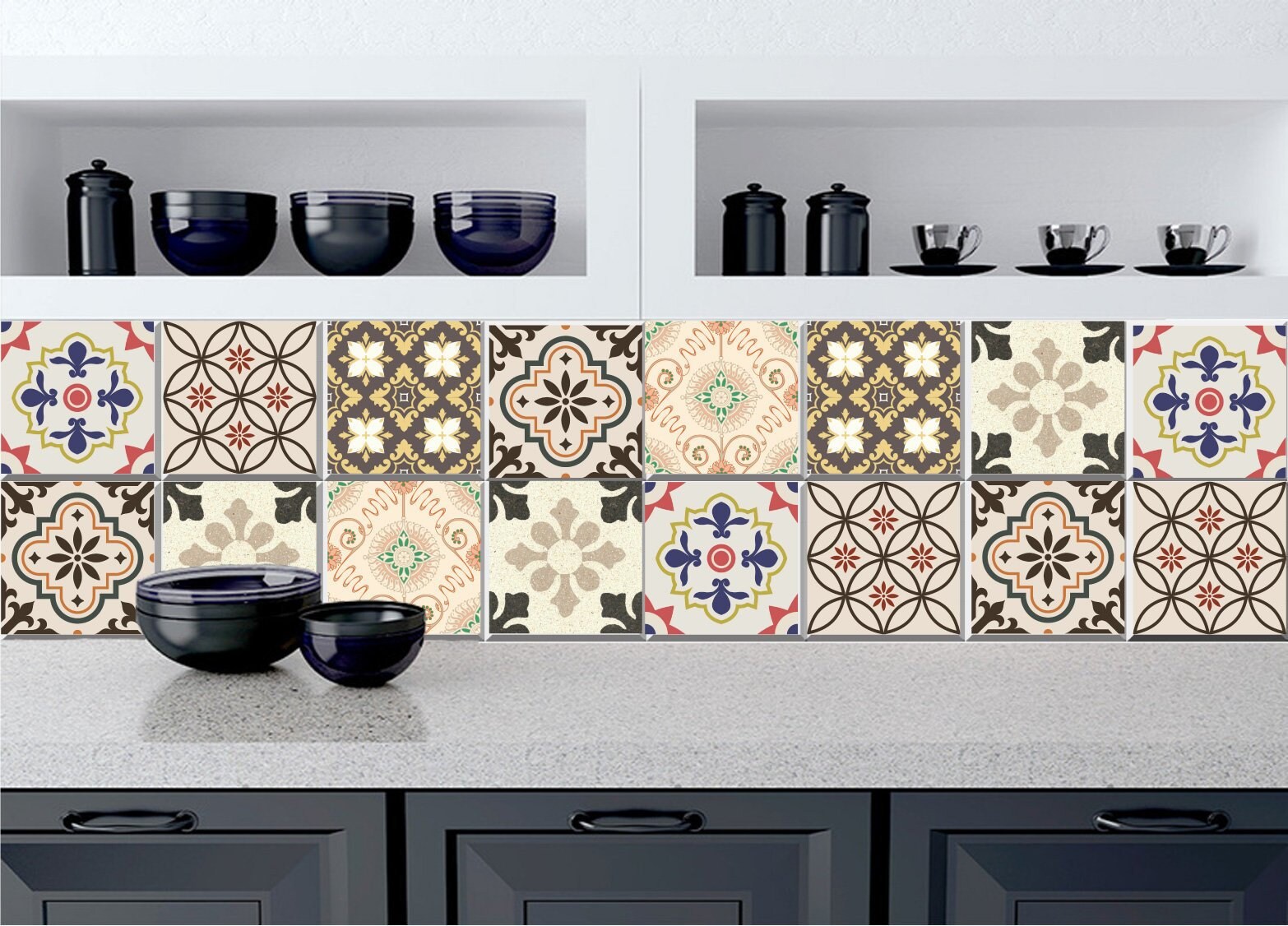 removable backsplash stickers