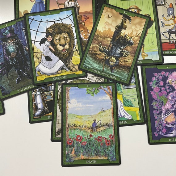 The Shadow Of Oz Tarot Deck: The Baum Silver Edition - Etsy