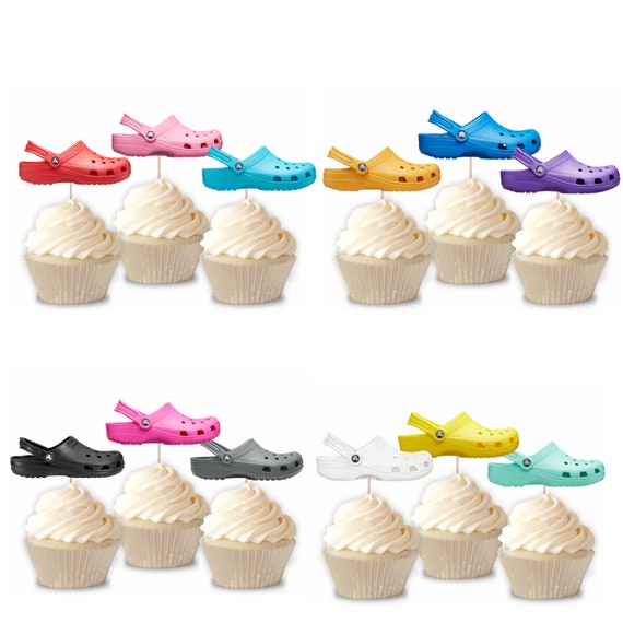 Crocs Cupcake Topper Croc Cake Topper Crocs Party Crocs