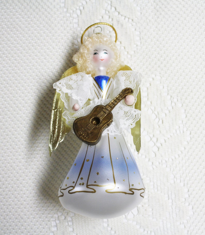 De Carlini Glass Angels De Carlini Blown Glass Christmas Ornaments