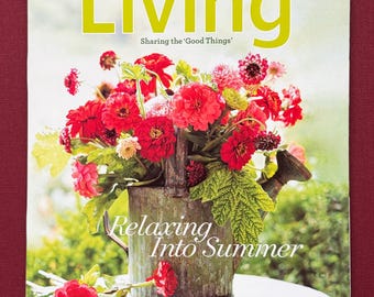 Martha Stewart Living June 2007 No. 163, Summer Magazines, Growing Agaves, Recipes For Summer, Gardening Ideas, Grilling Ideas, Decorating