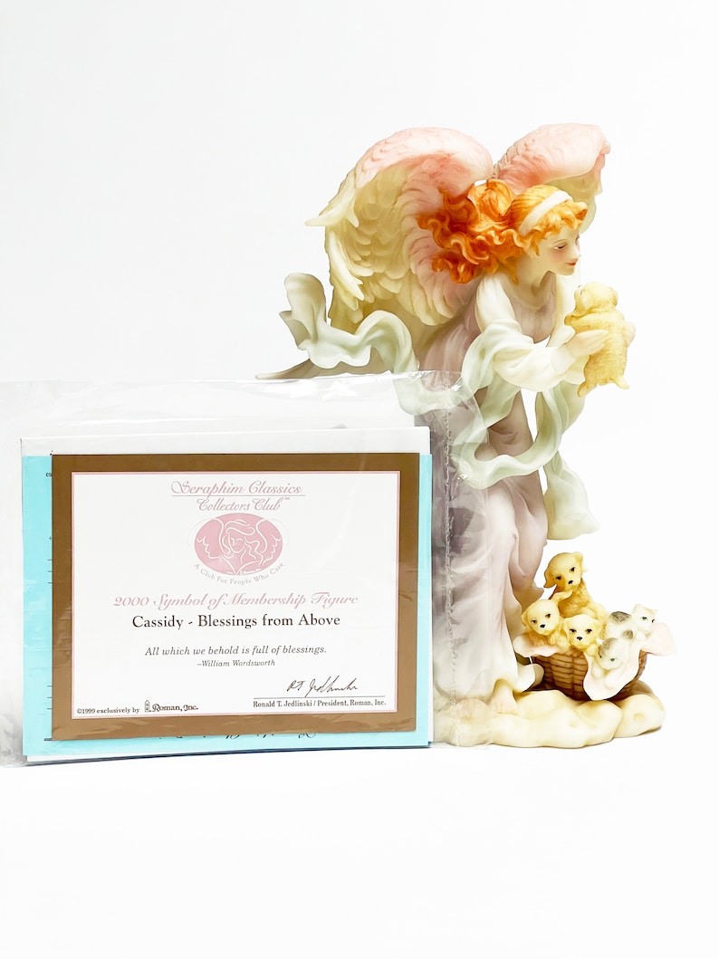 Seraphim Angel Cassidy, Collectors Club Seraphim Angels, Vintage Angels