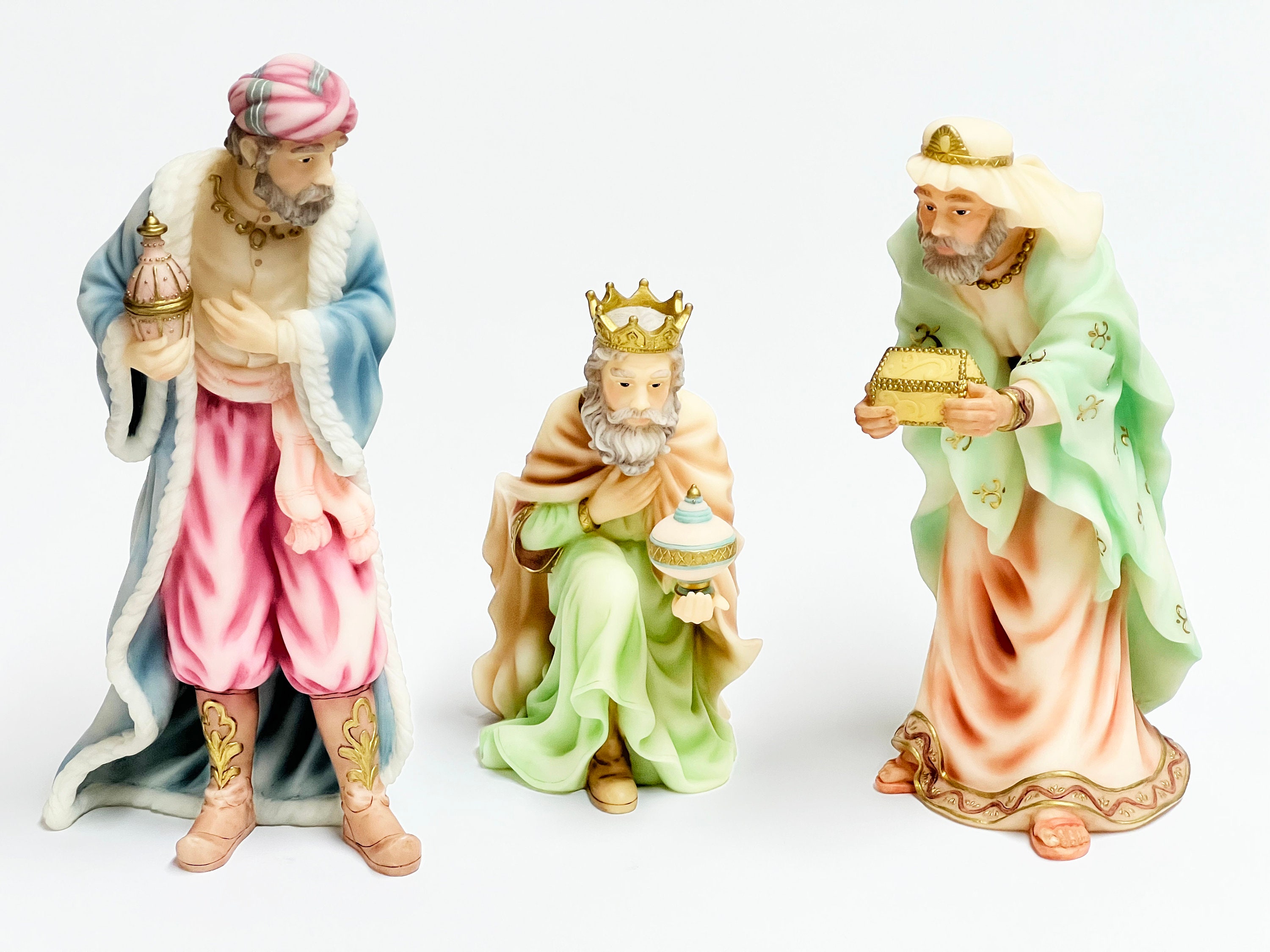 Seraphim Angels Nativity Wisemen 78067 Nativity Sets Roman Etsy