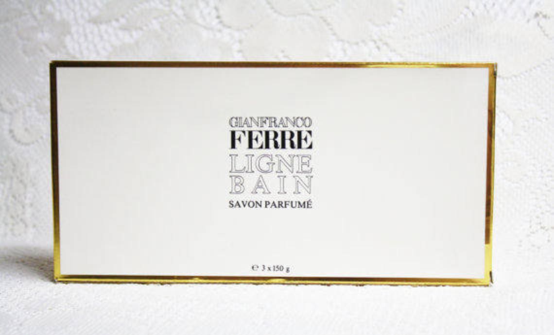 Gianfranco Ferre Perfumed Soap Vintage Perfumed Soaps - Etsy