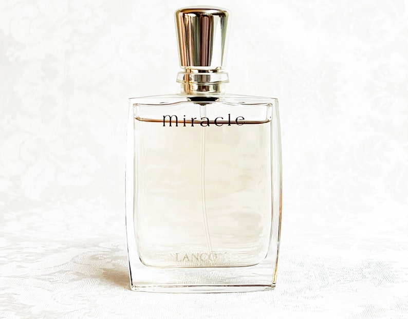 Miracle Eau De Parfum Original Formula, Lancome Miracle Perfume, Miracle EDP Natural Spray, Vintage Perfumes, Original Formula Perfumes image 1