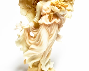 Seraphim Angel Heather #78088, Roman Inc Seraphim Angels, Angels, Vintage Collectible Angel Sculptures, Limited Edition Seraphim Angels
