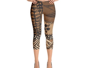Capri Leggings - Tonga