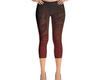 Capri Leggings - Tatou - Tehani's Fire