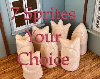 Seven Sprites!  Your choice 7 sprites!