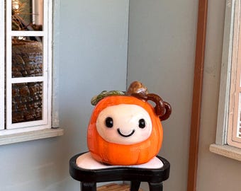 Pumpkin Sprite, sprite figurine, Halloween decor