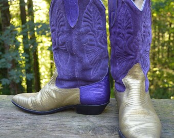 brass plum boots