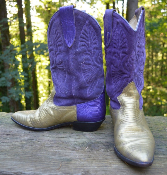 brass plum booties