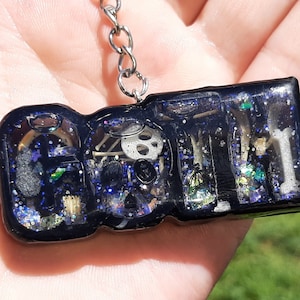 Goth Shaker Keychain