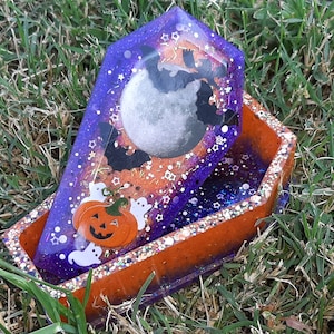 Halloween Coffin Trinket Box