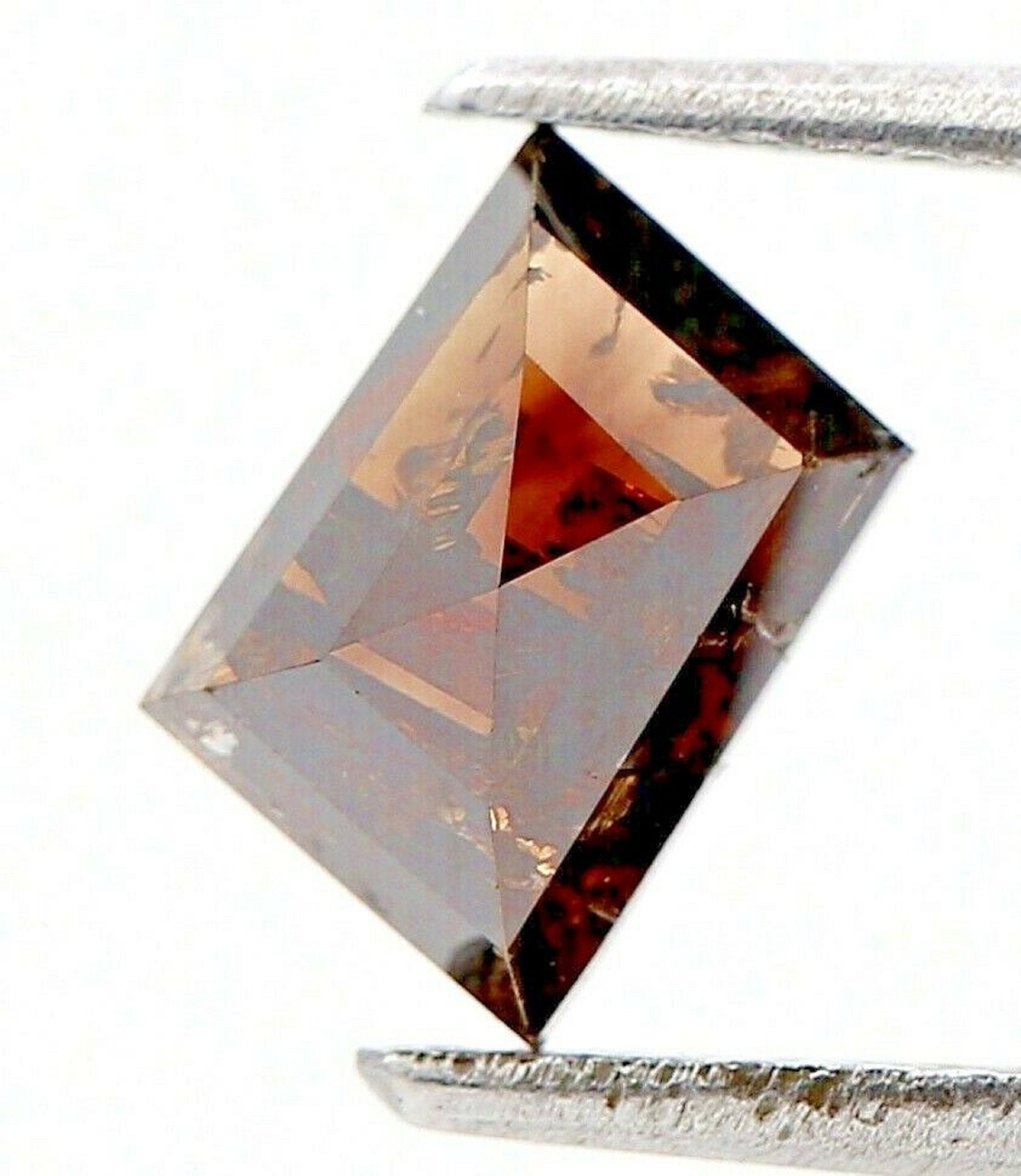 Rustikaler Natürlicher Diamant 0.93TCW graubraun funkelnd | Etsy