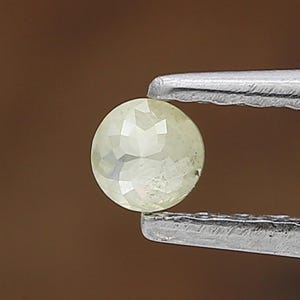 3.3MM Round Cut Natural Diamond 0.14 Ct Yellow Diamond Round Portuguesecut Diamond Fancy Diamond For Personalized Gift