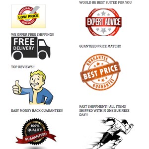 May include: A graphic with text and icons promoting a business. Includes a "Low Price Guarantee" badge, a truck icon for free delivery, and a thumbs-up character. Other icons include "Expert Advice" and "Best Price Guarantee."