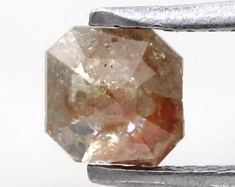 Diamant Naturel 0.43 Cts Fancy Vivid Yellow Orange SI2 - Avec Certificat Algt - Neuf