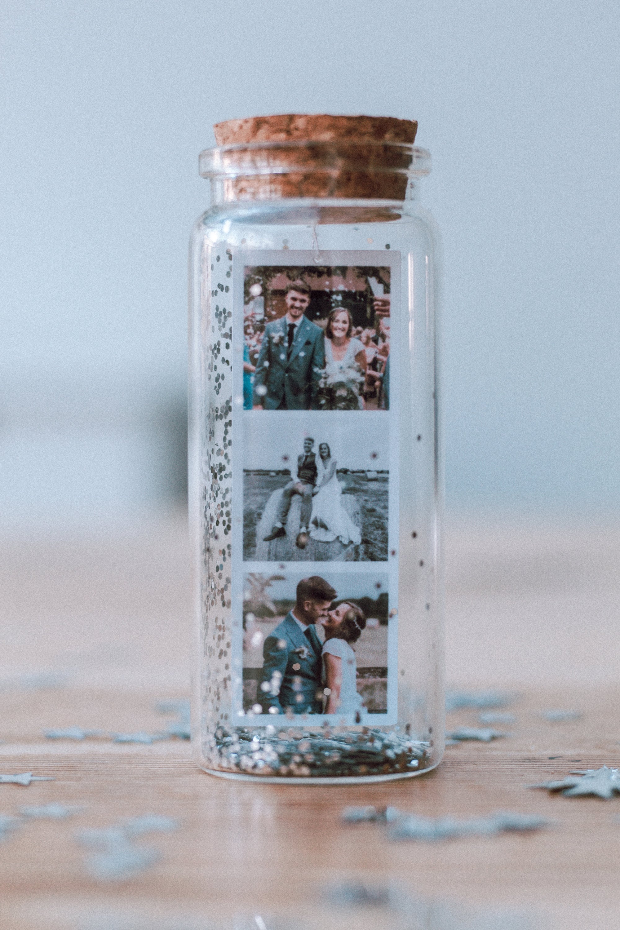 Personalised Photo Gift Photo Glass Bottle Custom Gift for Etsy UK