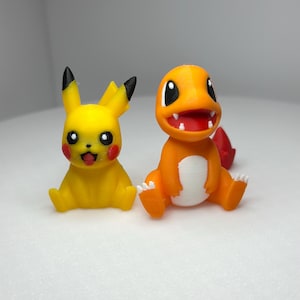 Pokémon-Inspired 3D Printed Figurines – High-Quality PLA Collectibles