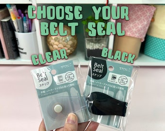 Midori Belt Seal - Snap Closure for Jelly Cover - Midori Snap Closure for Notebook - Belt Seal - Midori Seal
