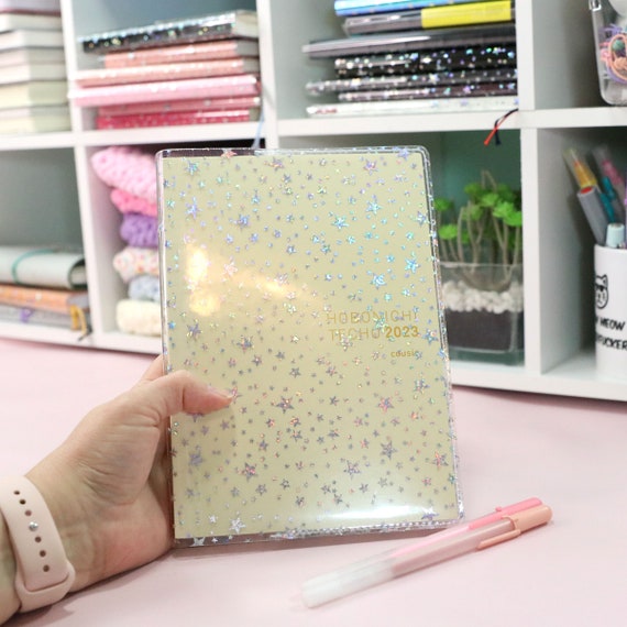 Clear Cover on Cover for Hobonichi A5 Cousin Planner Cover Clear Cover on Cover for Hobonichi A5 Cousin Planner Cover