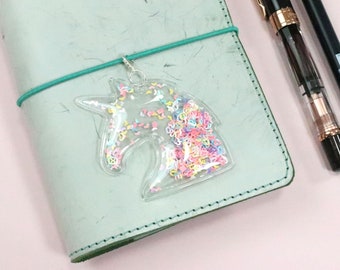 Planner Charms - Planner Unicorn Charm - Shaker Charm for Planner - Planner Accessories - Unicorn Planner Charm - Planner Charms