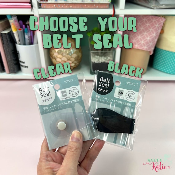 Midori Belt Seal - Snap Closure for Jelly Cover - Midori Snap Closure for Notebook - Belt Seal - Midori Seal