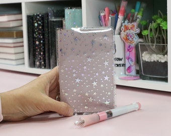 Jelly Pocket Common Planner Notebook Cover - Jelly Pocket Common Planner Cover - Clear Notebook Cover - Common Planner Pocket Cover