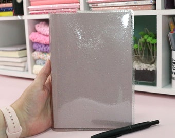 Agenda commun A5 en gelée pour toute l'année, couverture pour ordinateur portable en gelée - housse pour agenda commun en gelée - housse pour ordinateur portable en gelée - agenda commun A5 - année complète