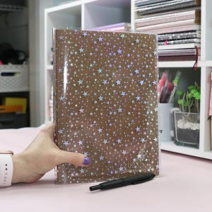 Jelly B5 Common Planner Notebook Cover - Jelly Common Planner Cover - Clear Notebook Cover - Common Planner B5 Cover