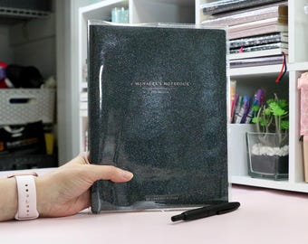 Couverture en gelée pour ordinateur portable de manager B5 de PaperTess Designs - Protège-ordinateur portable B5 - Protège-ordinateur portable transparent - Protège-ordinateur portable Jelly B5