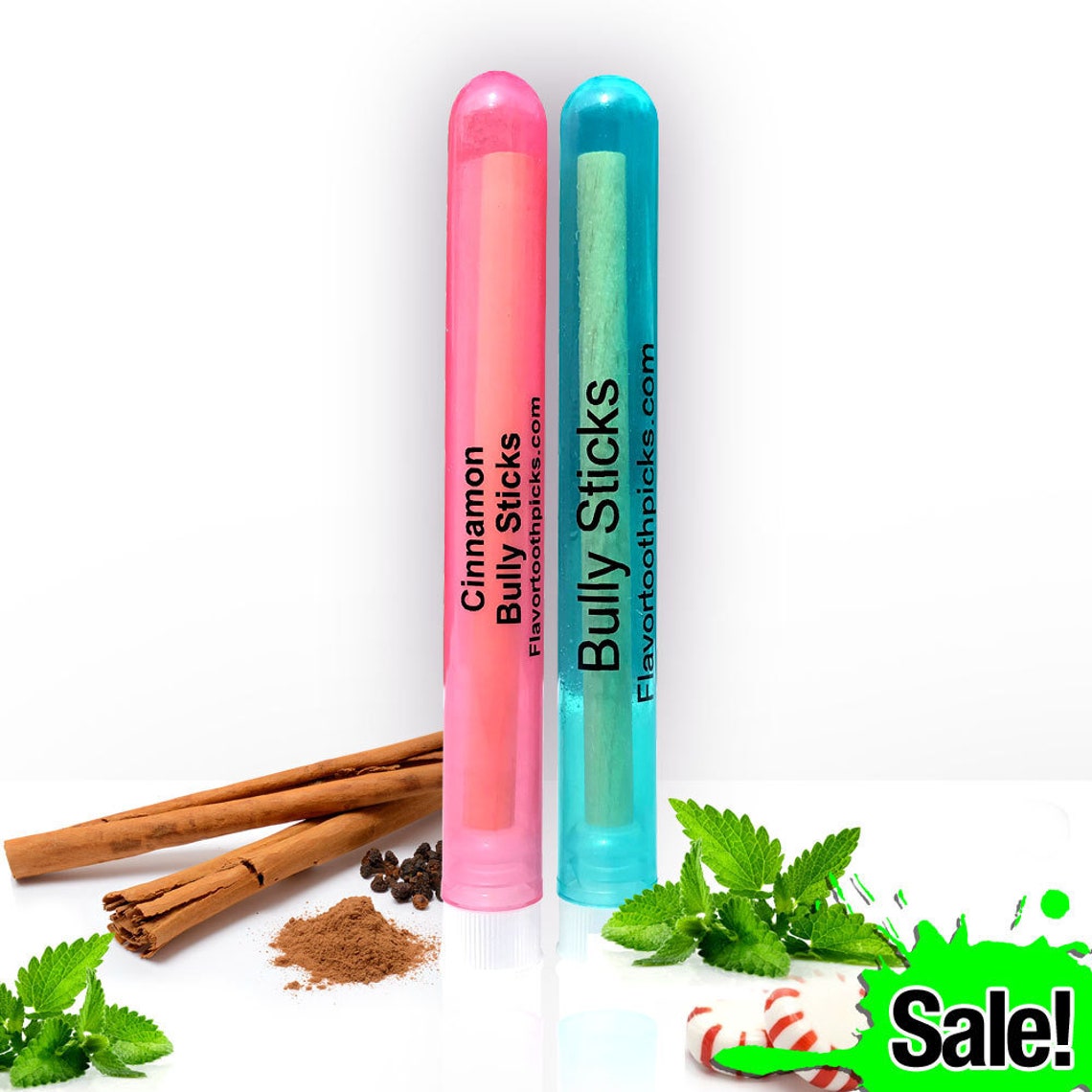 Bully Stick 4 Bâton à mâcher humain aromatisé au bois Etsy France