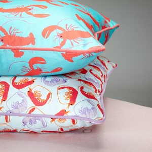 Lobster Pattern Cushion image 4