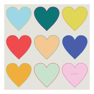 Custom Made Heart Giclee Print image 1