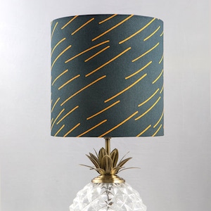 Brand Lampshade in Navy Small