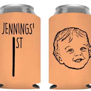 50-pack custom face cooler favors, picture transfer favors, birthday party, 1st birthday, 30th, 40th, 50th, 60th, 70th, fun party favors