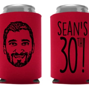 75 Imagens de desenho animado para aniversário, coolers de casamento, porta-cerveja, festa de 30 anos, coolers de lata personalizados, lembrancinhas de festa, desenho animado com foto pessoal, foto